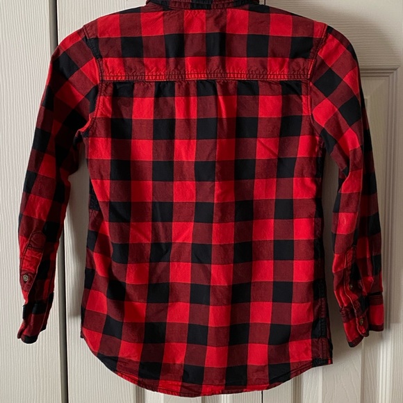 Boys Buffalo Check Button-down shirt - Picture 2 of 3